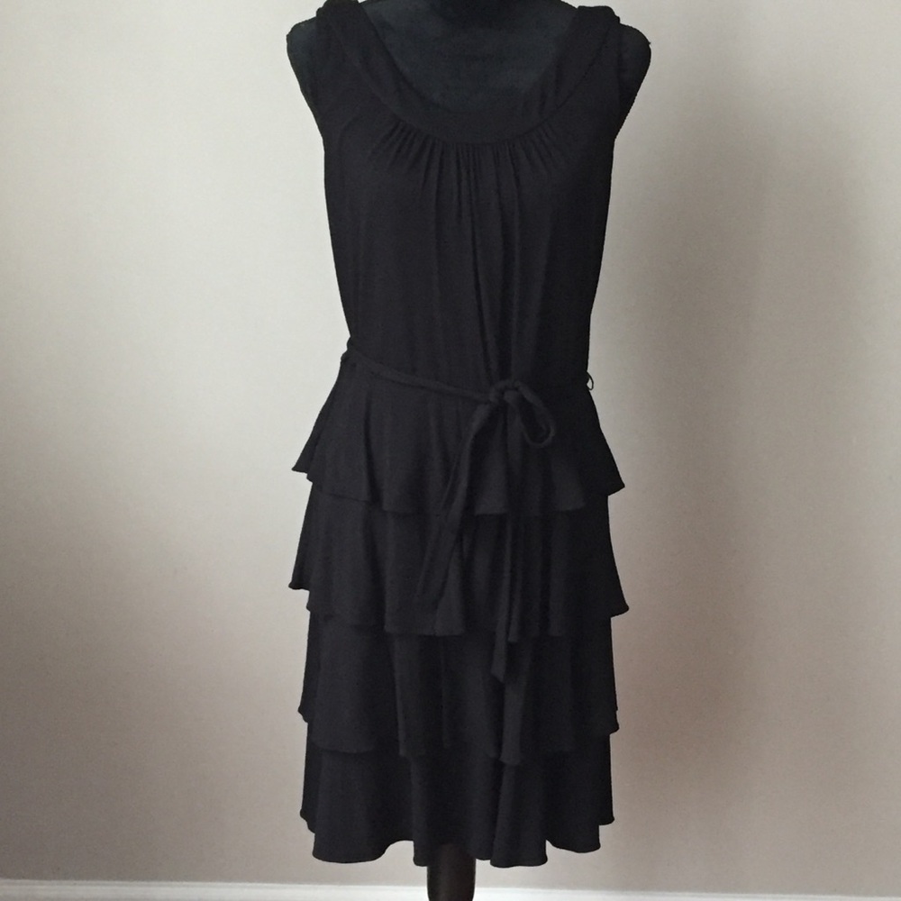 Calvin Klein New Sleeveless Black Dress Size 12